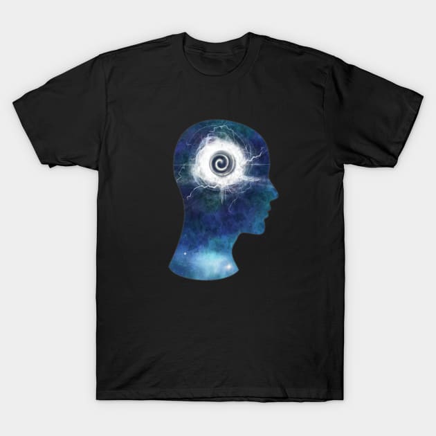 Spiritual Mind Cosmos Enlightenment T-Shirt by Foxxy Merch